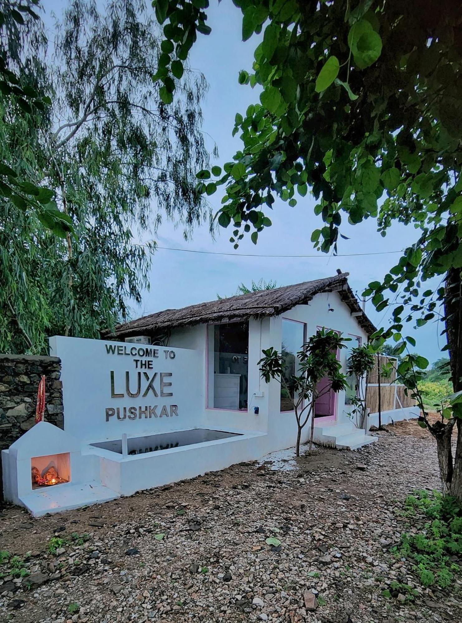 The Luxe Pushkar - A Luxury Farmstay In Пушкар Екстер'єр фото